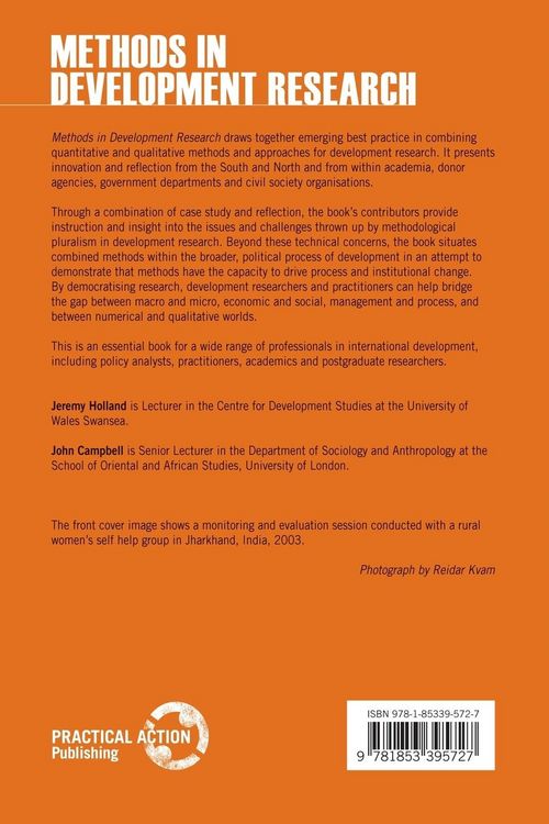 Produktbild: Methods in Development Research