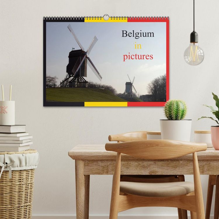 Produktbild: Belgium in pictures (Wall Calendar 2026 DIN A3 landscape), CALVENDO 12 Month Wall Calendar