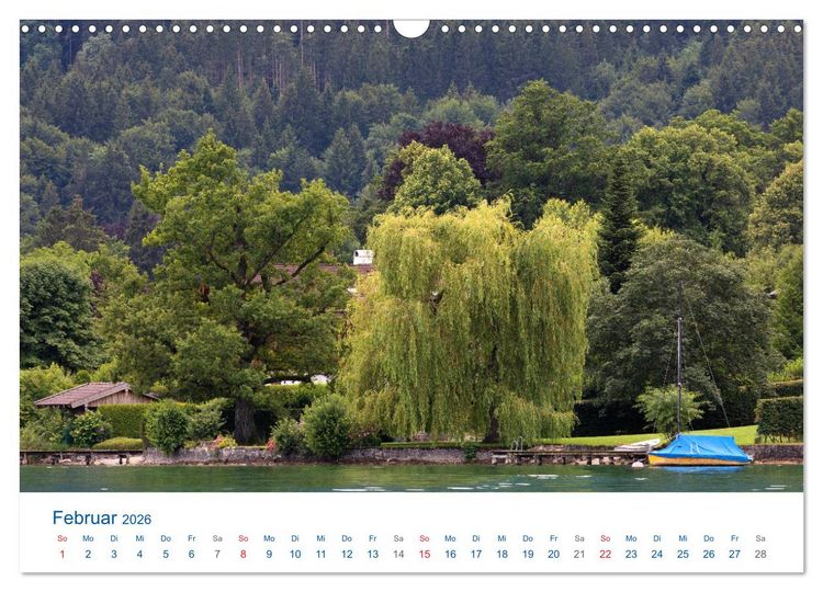 Produktbild: Sch&ouml;ner Tegernsee (Wandkalender 2026 DIN A3 quer), CALVENDO Monatskalender