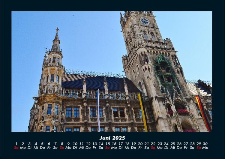 Produktbild: M&uuml;nchen 2025 Fotokalender DIN A4
