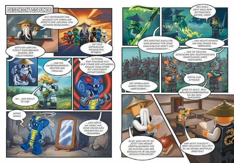 Produktbild: LEGO&reg; NINJAGO&reg; &ndash; R&auml;tselmalspa&szlig; mit Comics