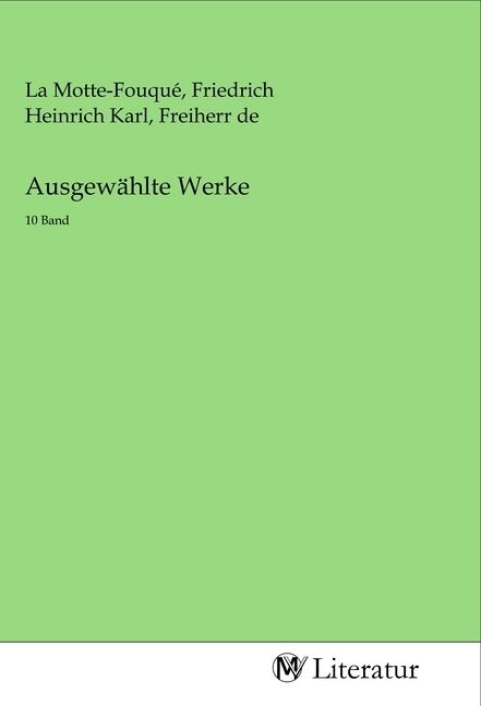 Produktbild: Ausgew&auml;hlte Werke