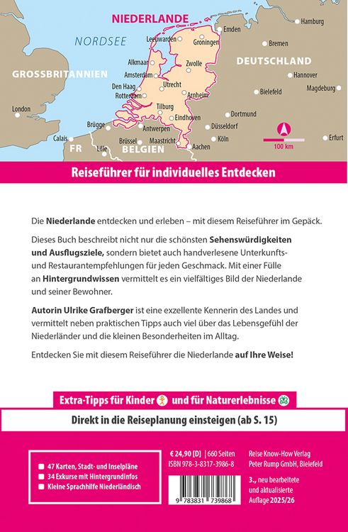 Produktbild: Reise Know-How Reiseführer Niederlande