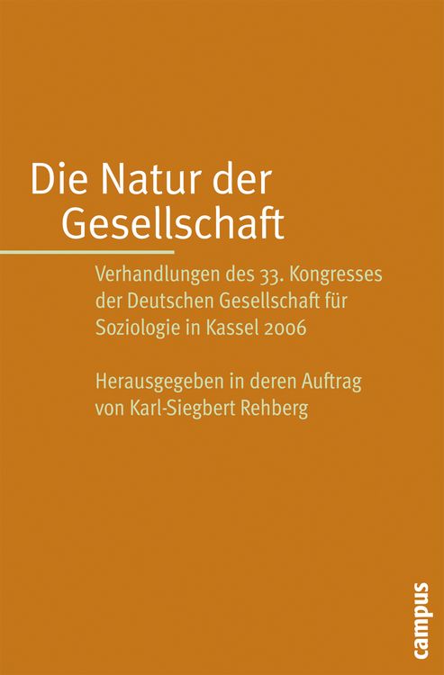 Produktbild: Die Natur der Gesellschaft