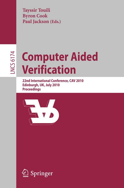 Produktbild: Computer Aided Verification