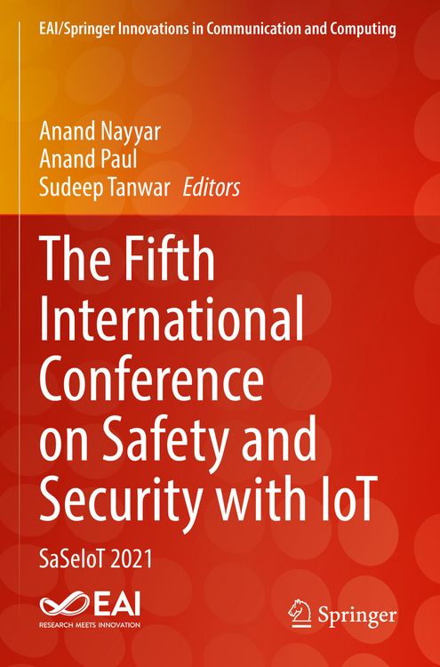 Produktbild: The Fifth International Conference on Safety and Security with IoT