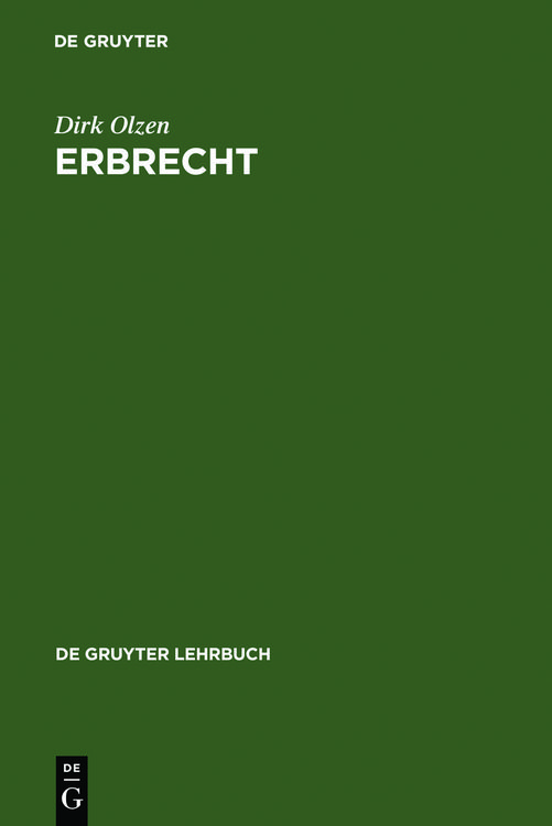 Produktbild: Erbrecht