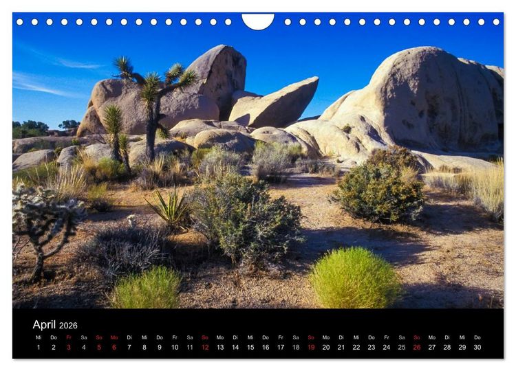 Produktbild: KALIFORNIEN (Wandkalender 2026 DIN A4 quer), CALVENDO Monatskalender