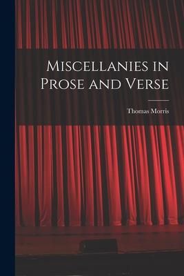 Produktbild: Miscellanies in Prose and Verse [microform]