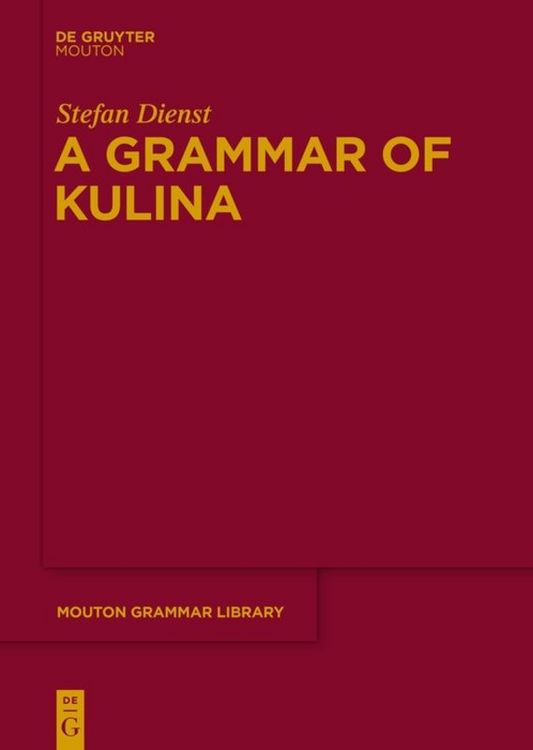 Produktbild: A Grammar of Kulina