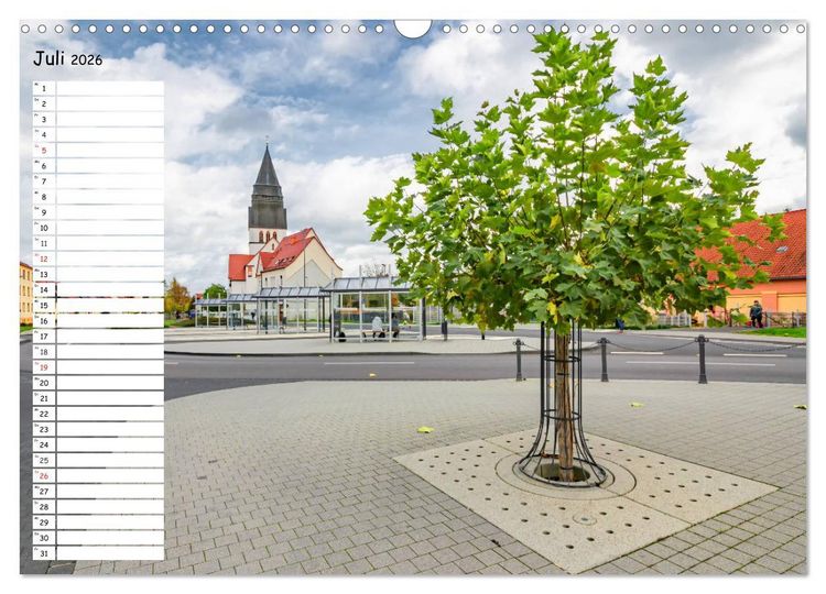 Produktbild: Lutherstadt Eisleben (Wandkalender 2026 DIN A3 quer), CALVENDO Monatskalender