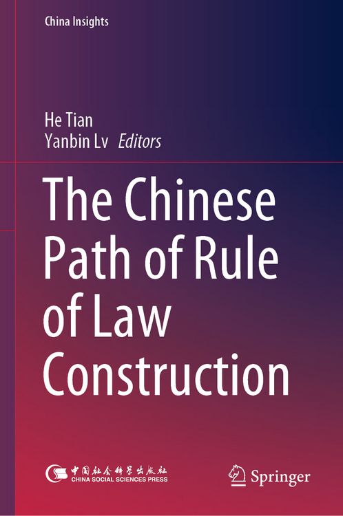 Produktbild: The Chinese Path of Rule of Law Construction