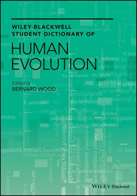 Produktbild: Wiley-Blackwell Student Dictionary of Human Evolution