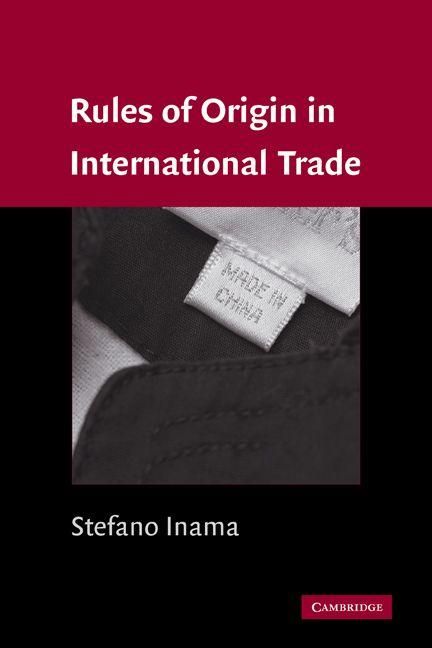 Produktbild: Rules of Origin in International Trade