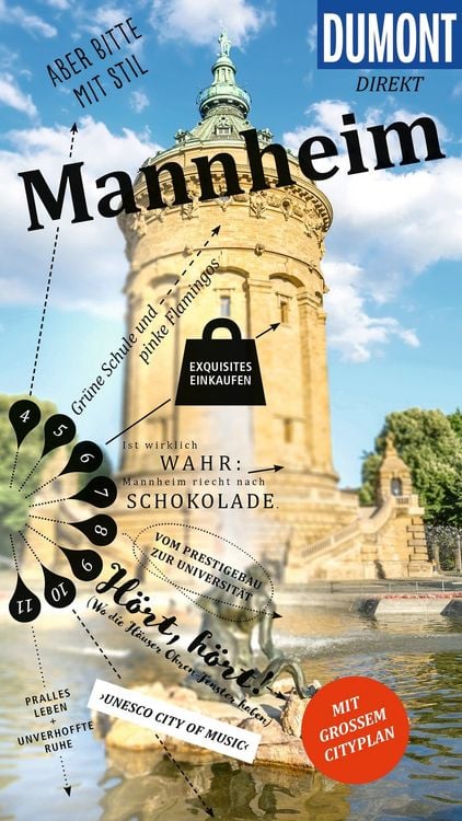Produktbild: DUMONT direkt Reisef&uuml;hrer Mannheim