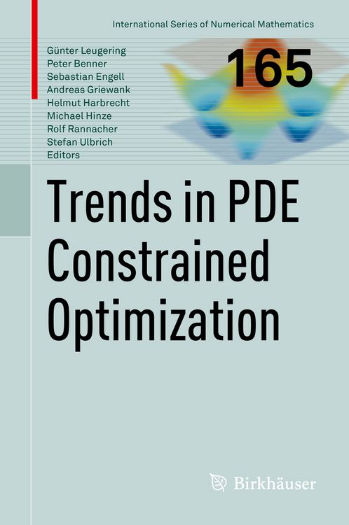 Produktbild: Trends in PDE Constrained Optimization