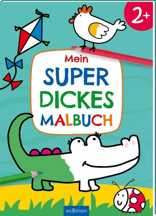 Produktbild: Mein superdickes Malbuch ab 2
