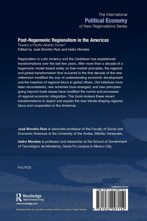 Produktbild: Post-Hegemonic Regionalism in the Americas