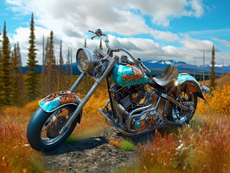 Produktbild: CALVENDO Puzzle Unterwegs im Klondike | 1000 Teile Lege-Gr&ouml;&szlig;e 64x48cm Foto-Puzzle f&uuml;r gl&uuml;ckliche Stunden