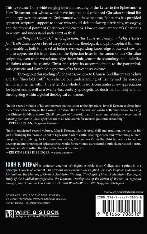Produktbild: Earthing the Cosmic Christ of Ephesians-The Universe, Trinity, and Zhiyi's Threefold Truth, Volume 2