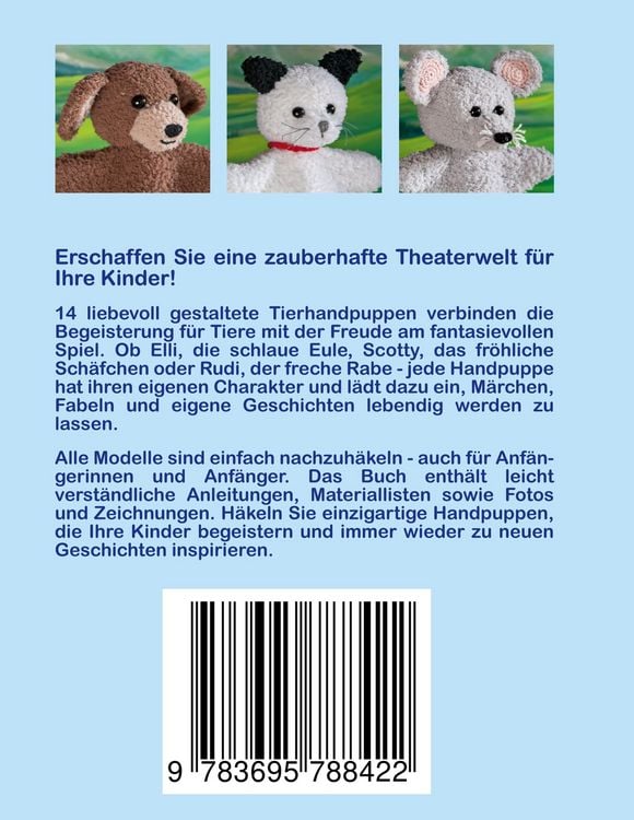 Produktbild: Das Handpuppenh&auml;kelbuch 2