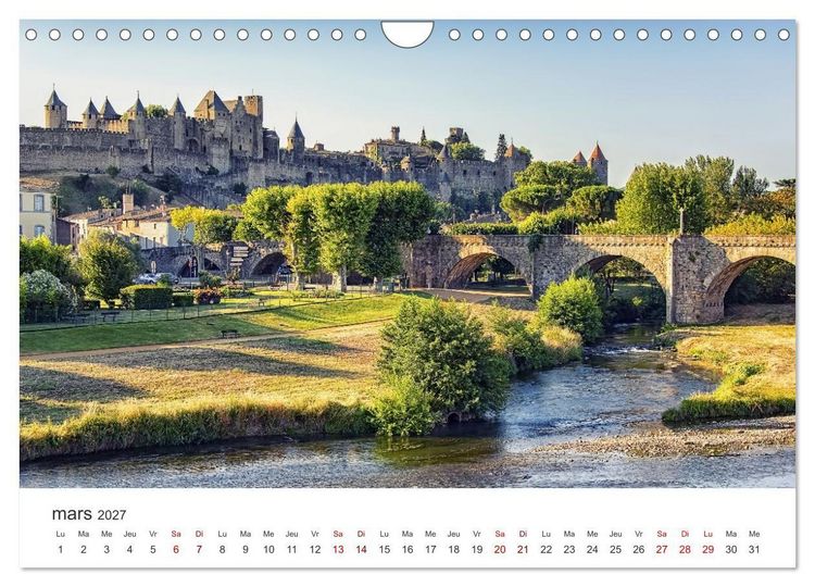Produktbild: Visite de la France (Calendrier mural 2027 DIN A4 vertical), CALVENDO calendrier mensuel