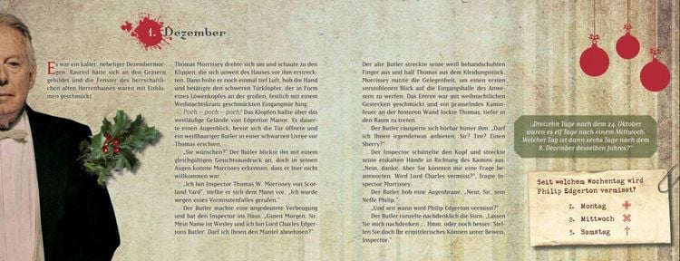 Produktbild: Mord im Herrenhaus - Ein Escape-Adventskalender f&uuml;r Einsteiger
