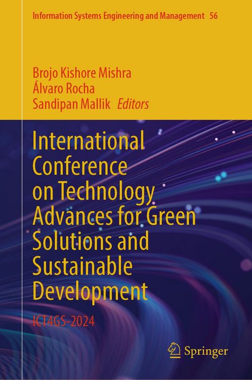 Produktbild: International Conference on Technology Advances for Green Solutions and Sustainable Development