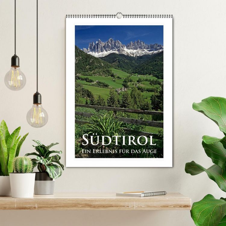 Produktbild: S&uuml;dtirol - Ein Erlebnis f&uuml;r das Auge (Wandkalender 2026 DIN A2 hoch), CALVENDO Monatskalender