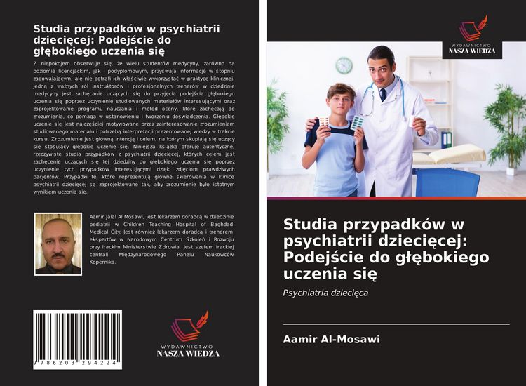 Produktbild: Studia przypadk&oacute;w w psychiatrii dzieci&iquest;cej: Podej&iquest;cie do g&iquest;&iquest;bokiego uczenia si&iquest;