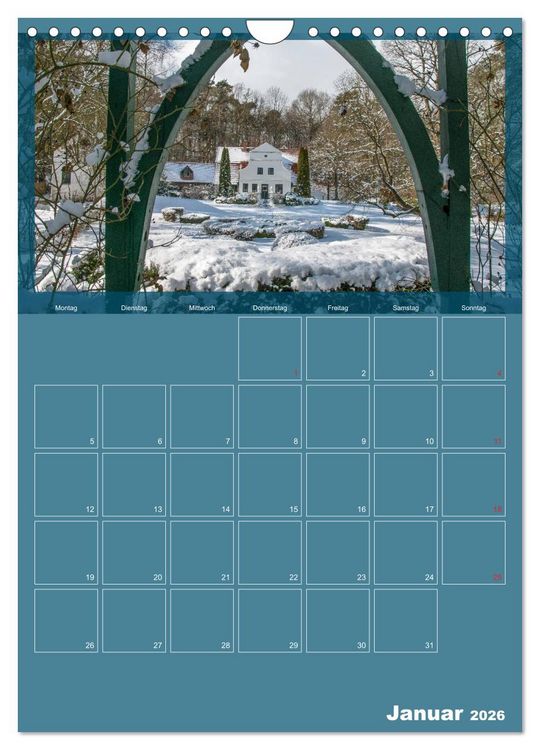 Produktbild: Worpswede - K&uuml;nstlerdorf unter weitem Himmel (Wandkalender 2026 DIN A4 hoch), CALVENDO Monatskalender