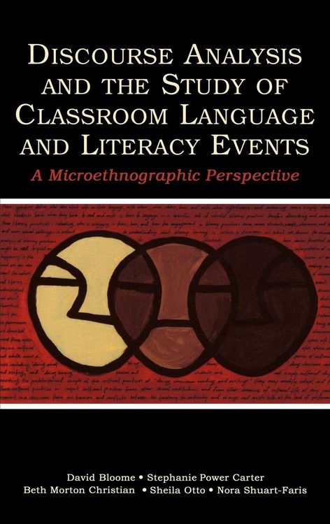 Produktbild: Discourse Analysis and the Study of Classroom Language and Literacy Events