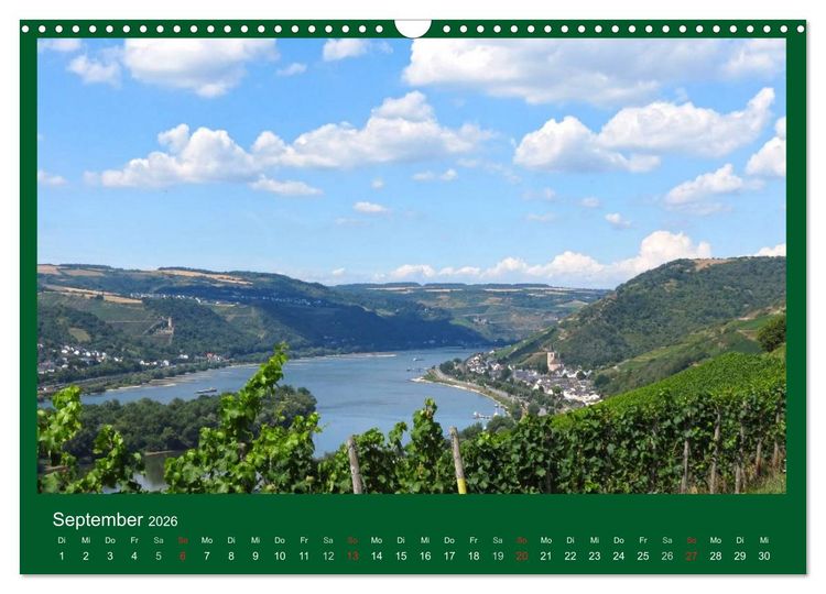 Produktbild: Im Rheingau (Wandkalender 2026 DIN A3 quer), CALVENDO Monatskalender