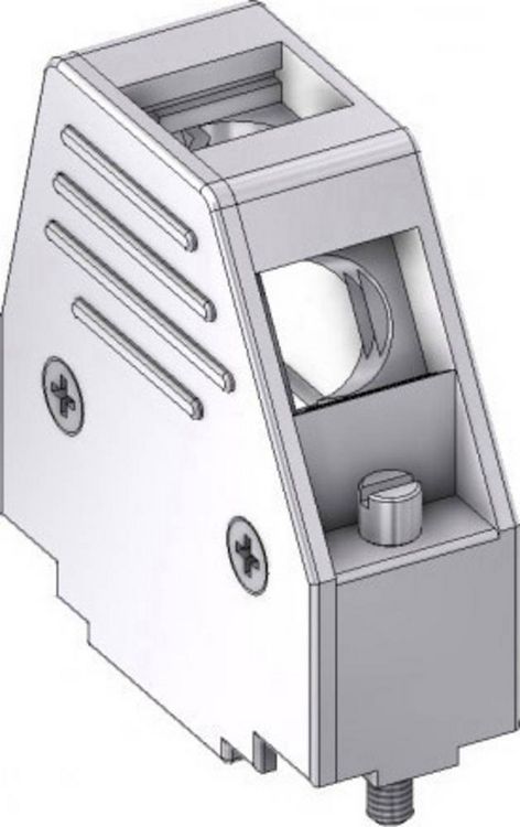 Produktbild: Deltron Connectors DCM15UN4 D-SUB Geh&auml;use Polzahl: 15 Kunststoff, metallisiert 180 &deg;, 45 &deg; Metall 1 St.
