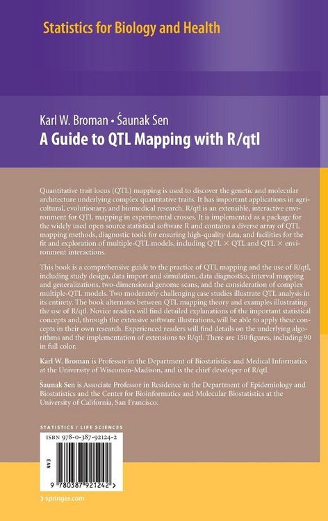 Produktbild: A Guide to QTL Mapping with R/qtl
