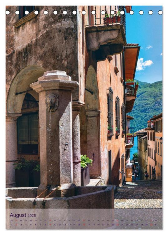 Produktbild: Zauberhaftes Italien (Tischkalender 2026 DIN A5 hoch), CALVENDO Monatskalender