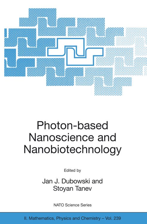 Produktbild: Photon-based Nanoscience and Nanobiotechnology