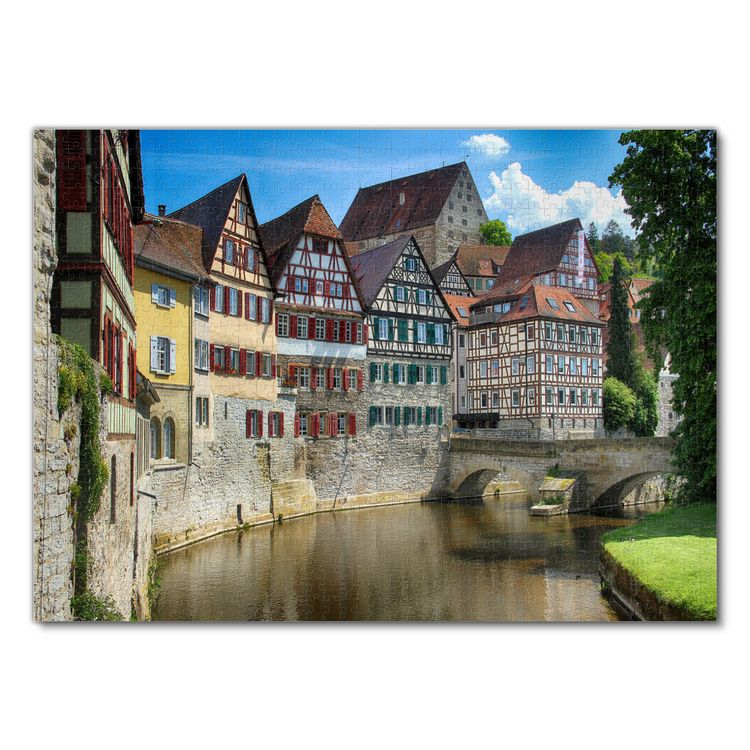 Produktbild: Lais Puzzle Schw&auml;bisch Hall 1000 Teile
