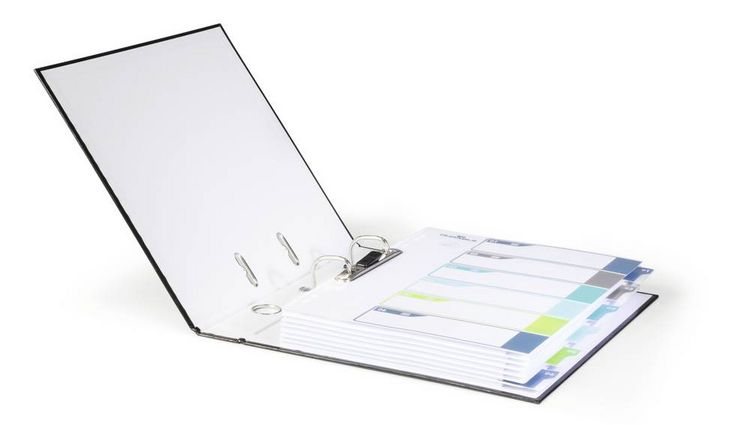 Produktbild: Durable 679427 Register DIN A4+ 1-6 Mehrfarbig 6 Registerbl&auml;tter 679427