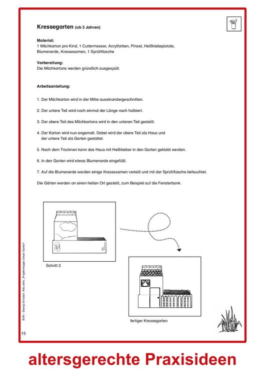 Produktbild: Kita aktiv Projektmappe Unser Garten