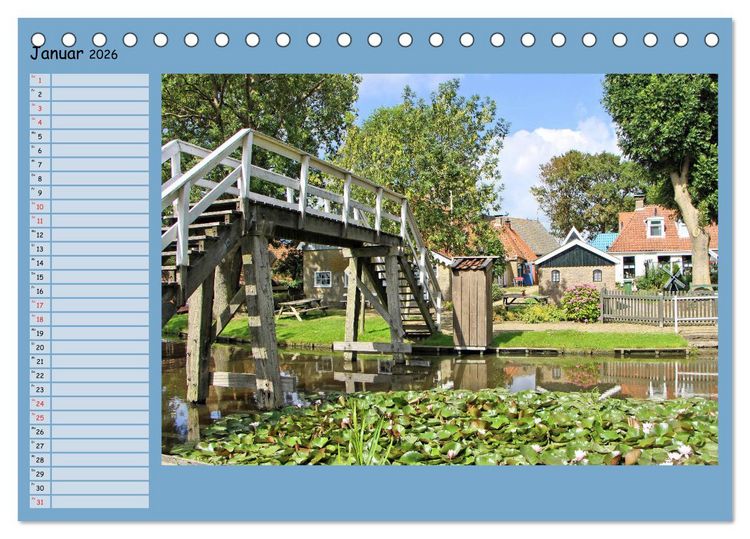 Produktbild: Faszinierendes Friesland (Tischkalender 2026 DIN A5 quer), CALVENDO Monatskalender