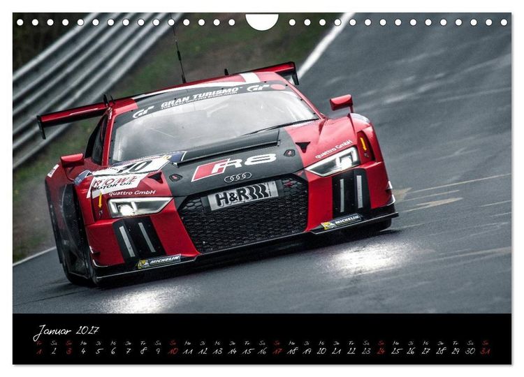 Produktbild: EMOTIONS ON THE GRID - VLN Langstreckenmeisterschaft N&uuml;rburgring (Wandkalender 2027 DIN A4 quer), CALVENDO Monatskalender
