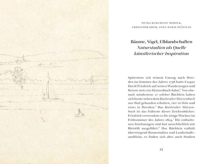 Produktbild: Caspar David Friedrich. Karlsruher Skizzenbuch