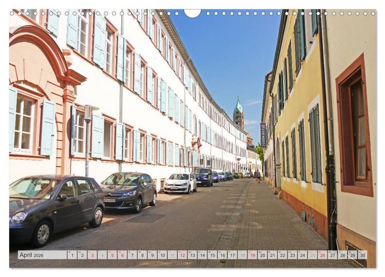 Produktbild: Speyer am Rhein. Rund um Kaiserdom und Altp&ouml;rtel (Wandkalender 2026 DIN A3 quer), CALVENDO Monatskalender