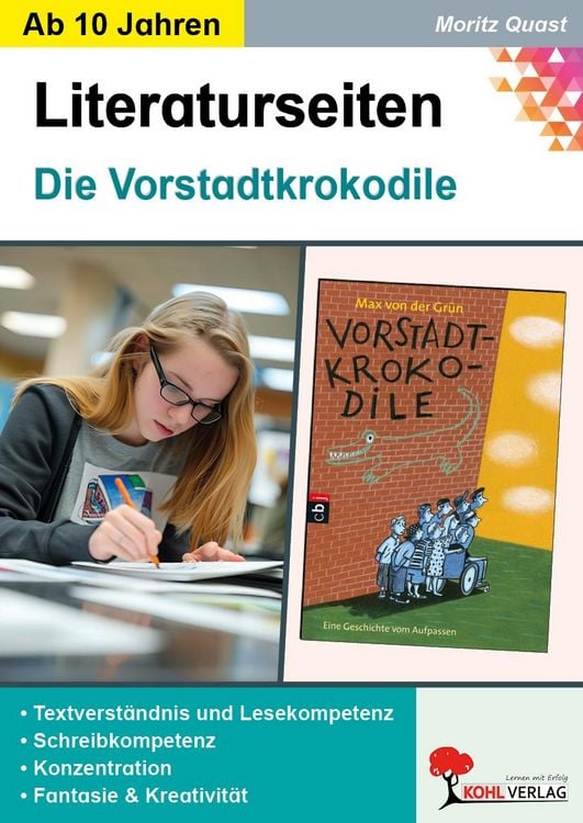 Produktbild: Die Vorstadtkrokodile - Literaturseiten