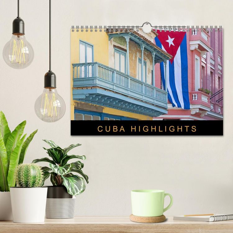Produktbild: Cuba Highlights (Wandkalender 2026 DIN A4 quer), CALVENDO Monatskalender