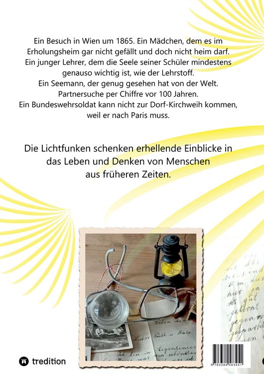 Produktbild: Lichtfunken Teil 2 - Zeitreise mit alten Briefen und Fotografien