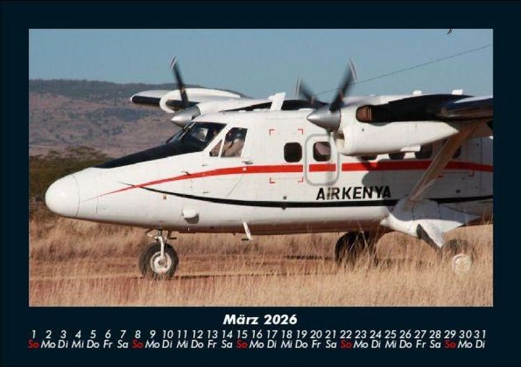Produktbild: Flugzeuge 2026 Fotokalender DIN A5