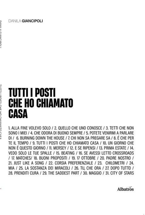 Produktbild: Tutti i posti che ho chiamato casa