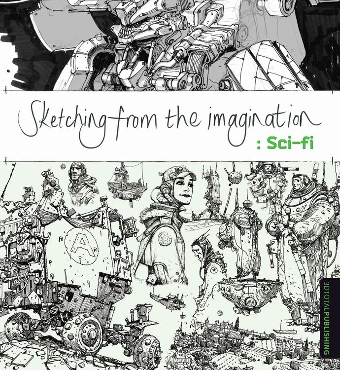 Produktbild: Sketching from the Imagination: Sci-fi